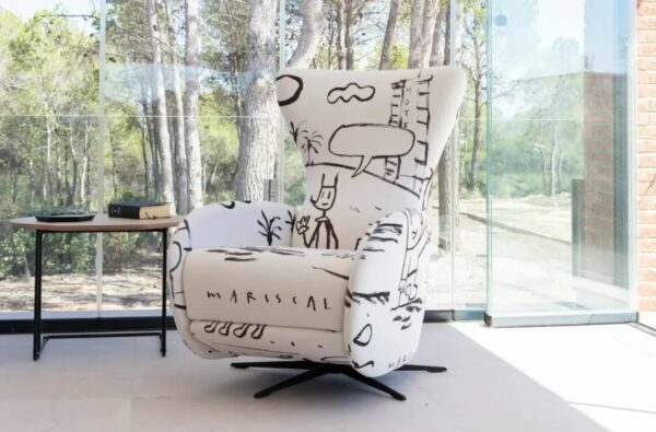 Fauteuil relax Mondrian